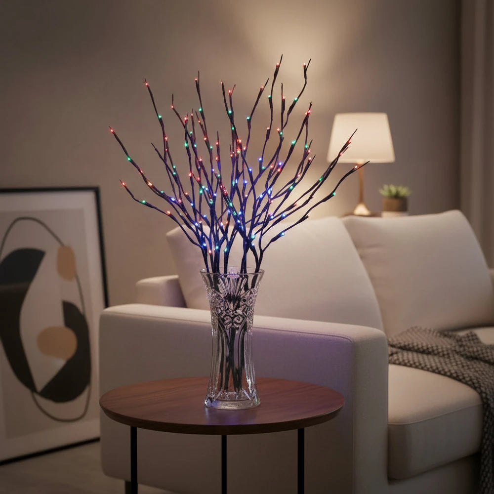 Simulated LED Branch Decorative Light String