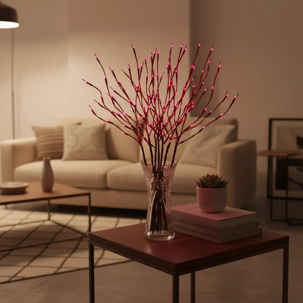 Simulated LED Branch Decorative Light String