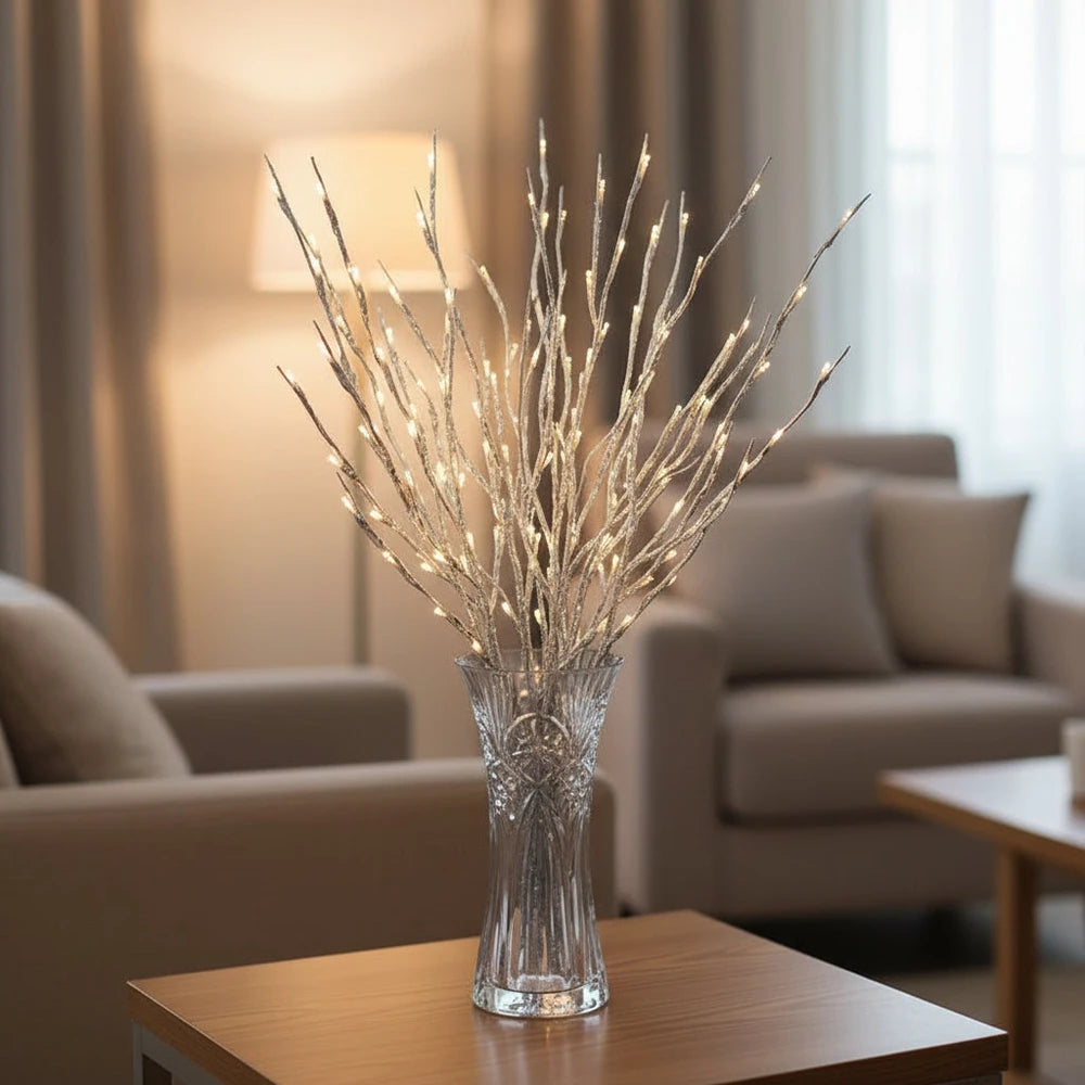 Simulated LED Branch Decorative Light String