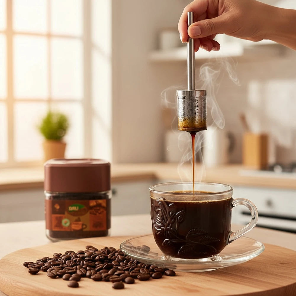 Portable Coffee and Tea Press Maker