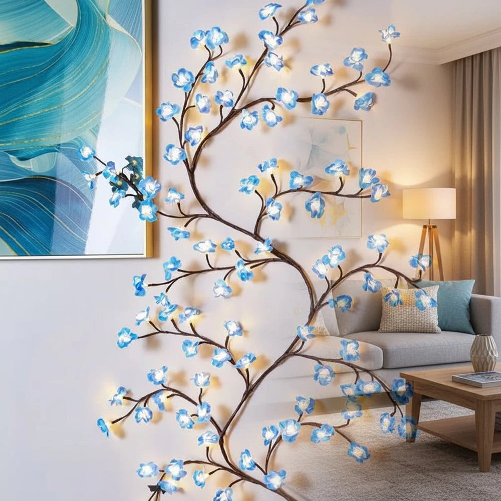 LED Cherry Blossom Branch Lights with Remote Control
