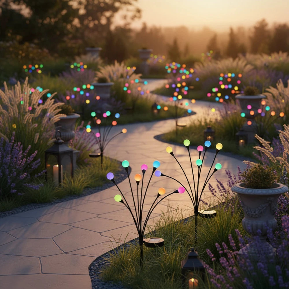 Solar Powered Outdoor Garden Decorative Lighting