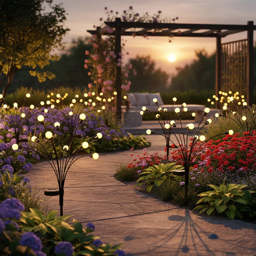 Solar Powered Outdoor Garden Decorative Lighting