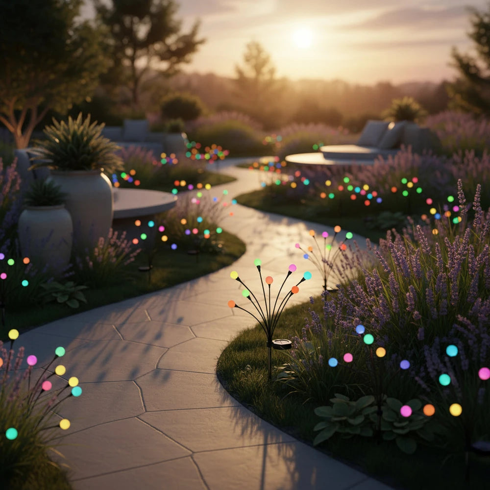 Solar Powered Outdoor Garden Decorative Lighting