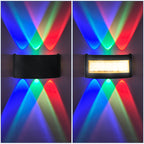Modern Waterproof RGB Wall Lamp for Indoor Outdoor Use
